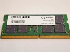 Unigen 32GB DDR4-3200 SDRAM ECC UNBUFFERED SODIMM 260-PIN Server Workstation