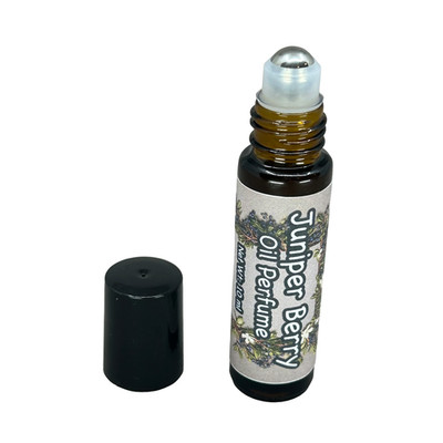 Juniper Berry Oil Perfume Roll-On 10ml | Natural Essential Oil in Jojoba