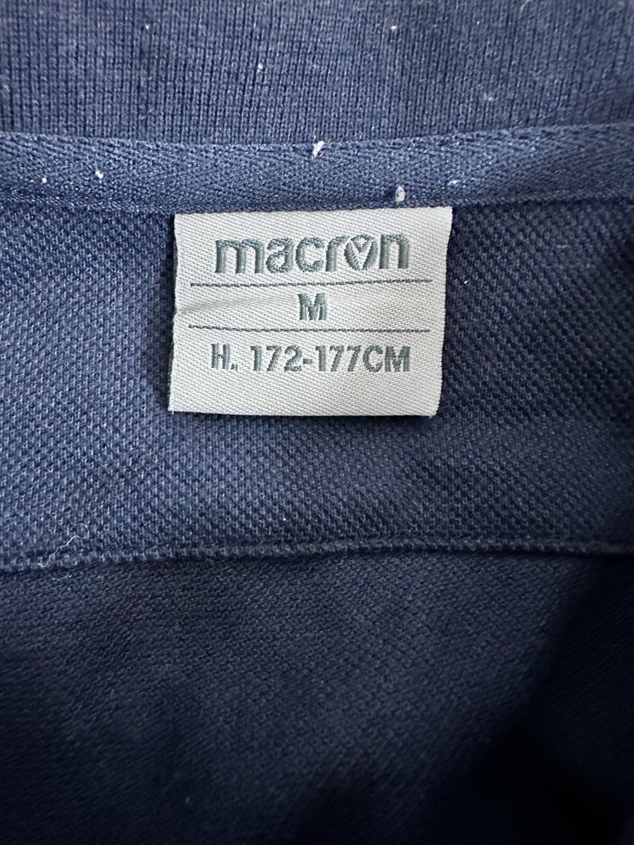Maillot Lazio Vintage Porté - Marque Macron - Pas Porté En Match
