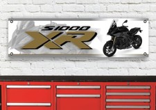 BR357B BMW S1000XR XR TRIPLE BLACK 2021 INSPIRIERT GARAGE WERKSTATT BANNER SCHILD KUNST