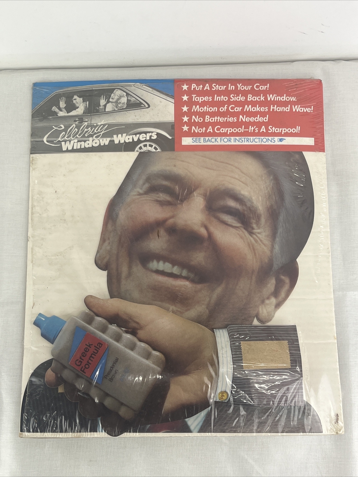 Starpool Ronald Regan President 1982 celebridad ventana wavers ¡raro! NOS