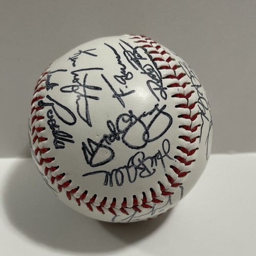 2007 TEXAS RANGERS Team Signed Autograph STAMPED Baseball Sosa Kinsler - Picture 6 of 9