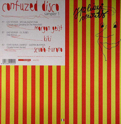 Gaznevada / Confusional Quartet - Confuzed Disco Sampler 1 (12") (Very Good