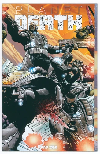 Planet Death #0 Bad Idea Joe Quesada 1:500 Variant Gatefold Wraparound 2025 9.2