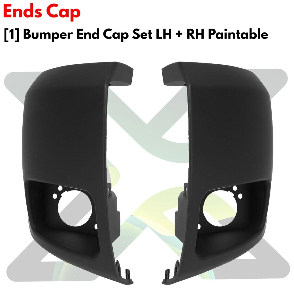 Front Bumper Chrome Kit With Lights Pair For 2007-2013 Chevrolet Silverado 1500 - Изображение 4 из 4