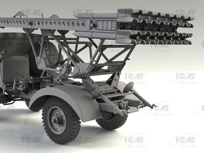 WWII Red Army Rocket Artillery (Plastic model kits) 1/35 ICM DS3512 | eBay