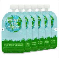 Wee Sprout Nature's Reusable Food Pouches 10 CT 