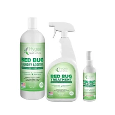 Bed Bug Spray Organic odorless Safe 3 OZ Travel 24 OZ Spray Laundry Additive