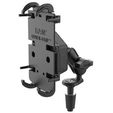 RAM Vibe-Safe Motorcycle Fork Stem Mount- iPhone 16, 16 Plus, 16 Pro, 16 Pro Max