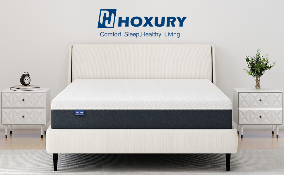 10 Inch Queen Size Hybrid Gel Memory Foam Green Tea Mattress Mattress In A Box