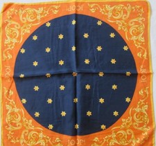 Schöner JOOP Vintage Halstuch aus Seide Scarf - 50 cm x 50 cm /