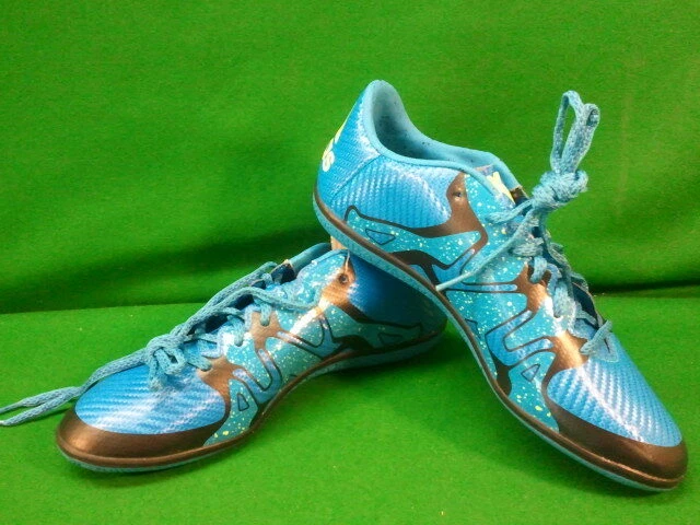 Adidas 15.3 Soccer Football Shoe Mens Size 8 S77892 Blue Black