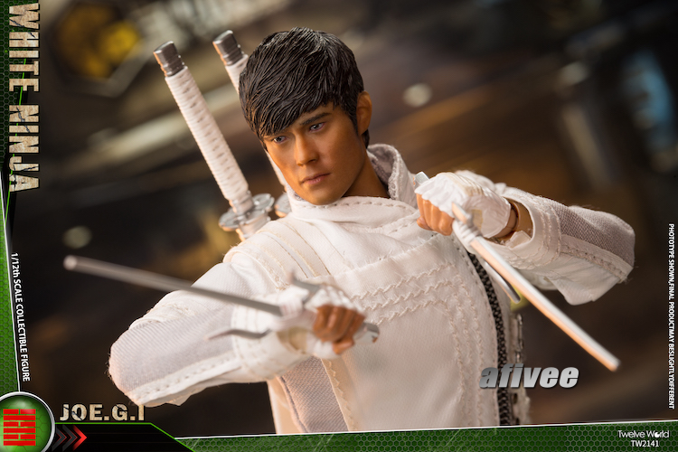 その他 TWTOYS 1/12 White Ninja TWTOYS 1/12 White Ghost TW2141 Ninja 6 inch Action Figure