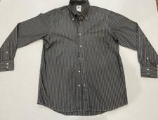 LACOSTE Men s Modern Fit Striped Button Down Long Sleeve Dress Shirt Size 42