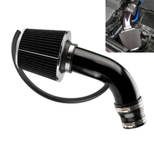 3" Car Cold Air Intake Filter Induction Kit Pipe Aluminum Power Flow Hose System