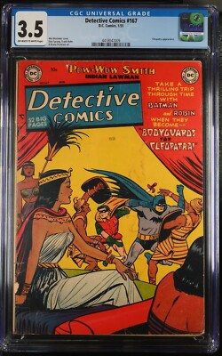 Detective Comics #167 CGC 3.5 Golden Age Comic Book 1951 GRADED | eBay