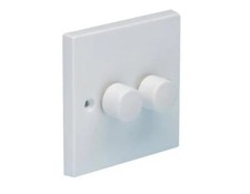 Power Pro SMJ Dimmer Switch 2-Gang 1-Way 60W to 250W Trade Pack PPDM2G1W250 New