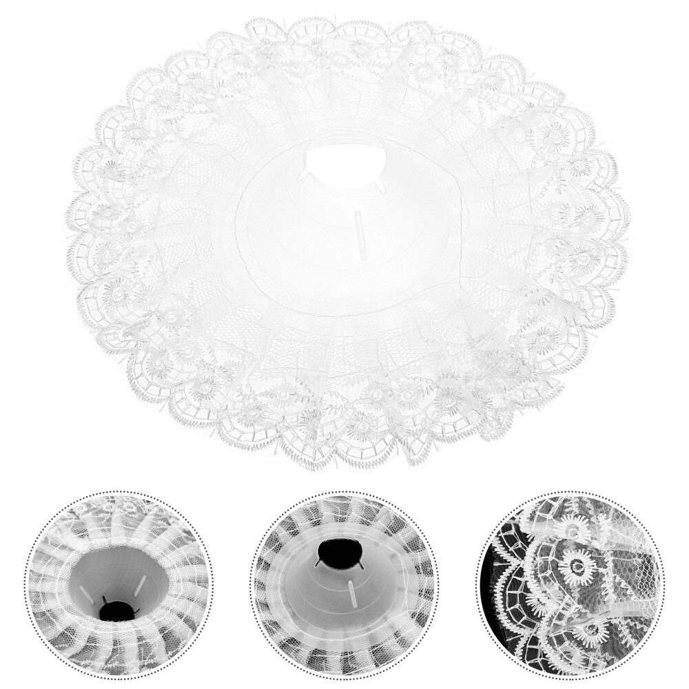 6Pcs Wedding Bouquet Artificial Flowers Bouquet Lace Wedding Bouquets For Bride