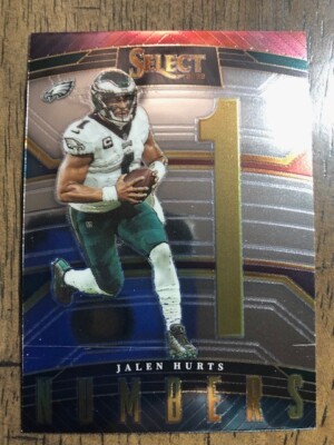 2022 Panini Select - Select Numbers #SN-6 Jalen Hurts