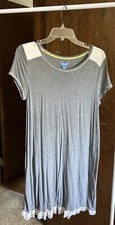 Simply Vera Vera Wang T-shirt Dress Size M