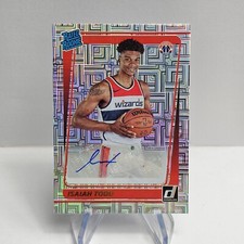 2021-22 Panini Optic Rated Rookie Choice Signature #237 ISAIAH TODD RC  Wizards