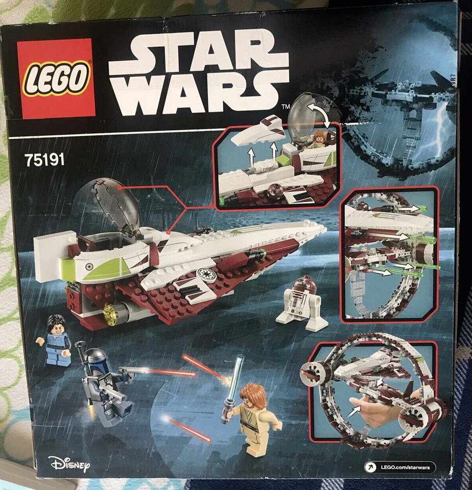 Lego Star Wars 75191 Jedi Starfighter Sealed￼ Retired Sealed | eBay