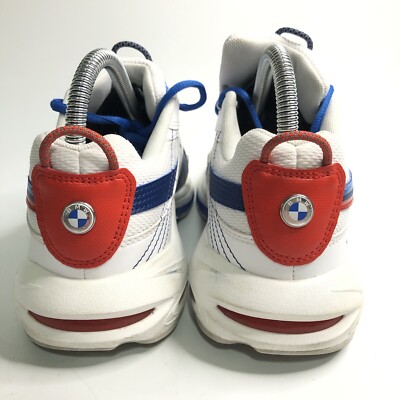 BMW MMS Cell Speed Motorsport Puma White Athletic Sneakers Shoes Size 5