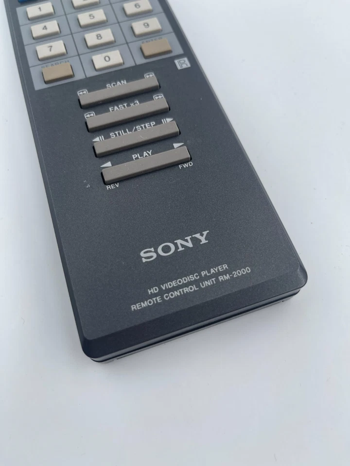 SONY HDVS HD VIDEODISC PLAYER REMOTE CONTROL UNIT RM-2000 - Bild 4 von 4