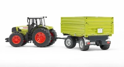 Bruder 03012 Claas Axion 950 + Fliegl Dreiseitenkipper Anhänger 2203