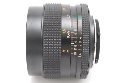 EXC＋5】Contax Carl Zeiss Planar T* 50mm f1.4 MMJ MF Lens for C/Y