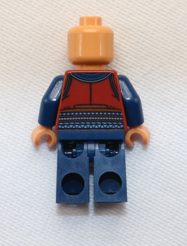 LEGO Wong Minifigure sh826 Abito rosso scuro Marvel 76218 Sanctum Sanctorum - Foto 2 di 2