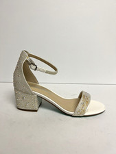 Betsey Johnson Womens Mari Sandal White Size 7 M