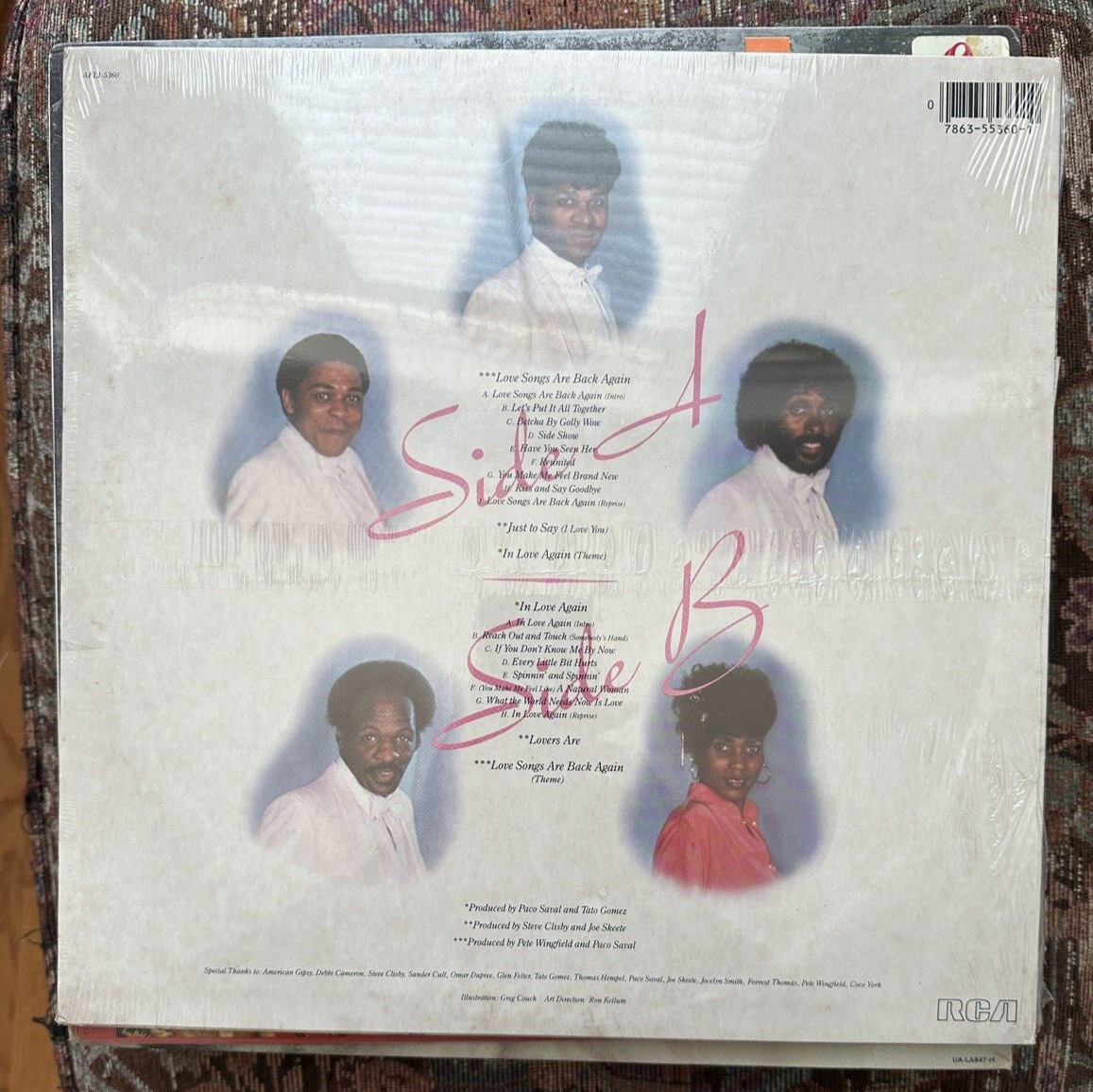 SEALED: BAND OF GOLD Love Songs Are Back Again - RCA AFL1
