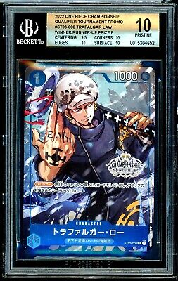 ONE PIECE CARD GAME TRAFALGAR LAW ST03-008 C PROMO (CHAMPIONSHIP 2022  VERSION)