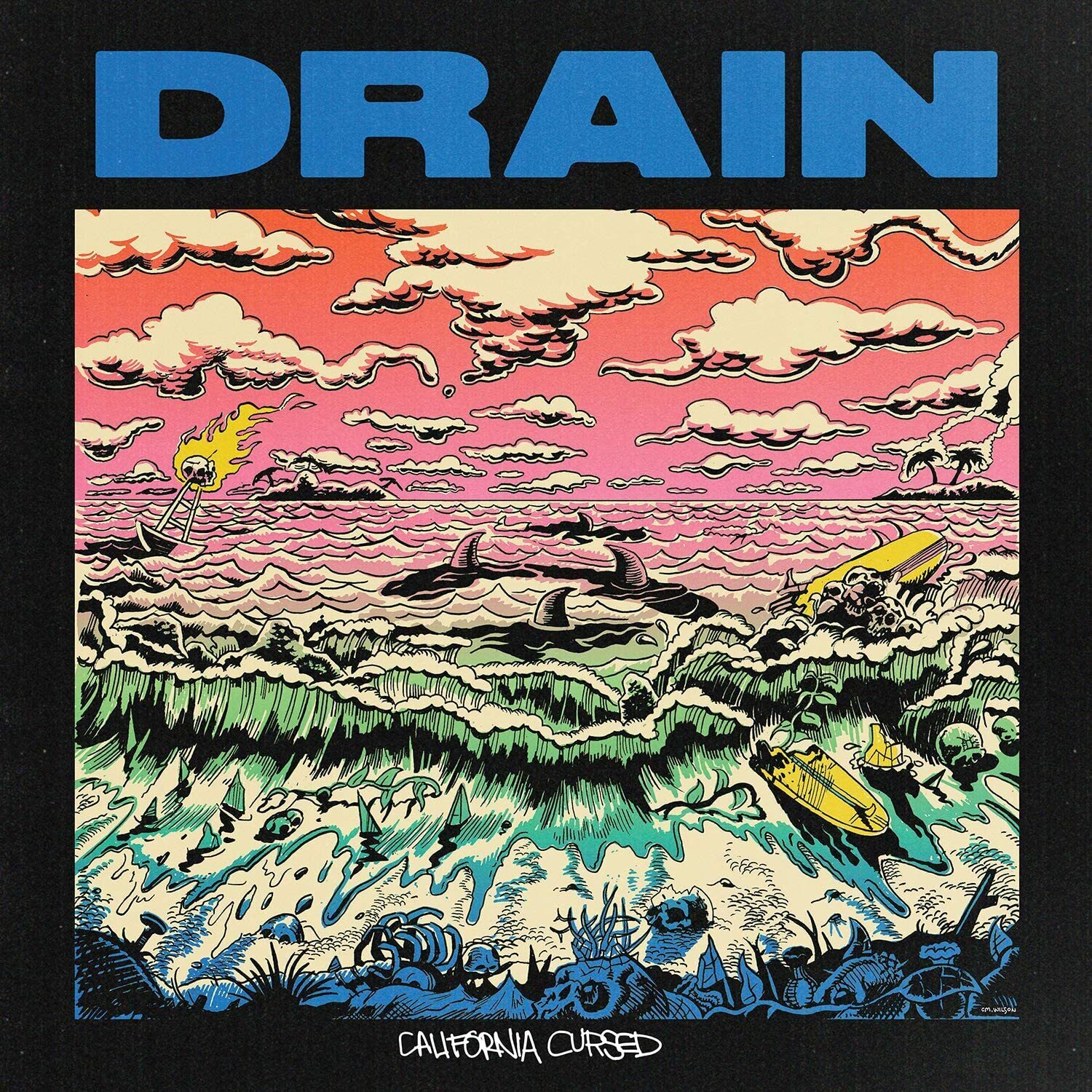 Drain California Cursed (CD) Album