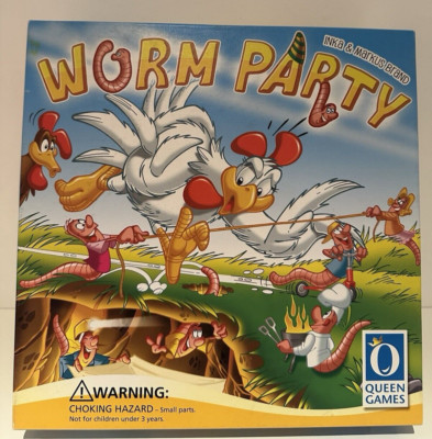 Wurm Party Queen Games Inka und Markus Brand ab 5 Jahre Spiel Kinderspiel