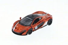 Kinsmart 5" McLaren P1 Stripes Exclusive Edition Diecast Model Car 1:36 Orange