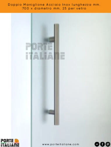 Maniglie in vetro per porte