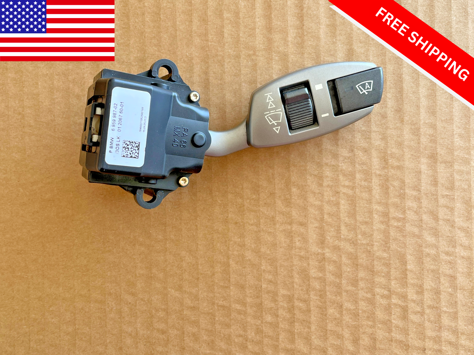 2006-2008 BMW 750i OEM Wiper Control Switch Steering Column Assembly