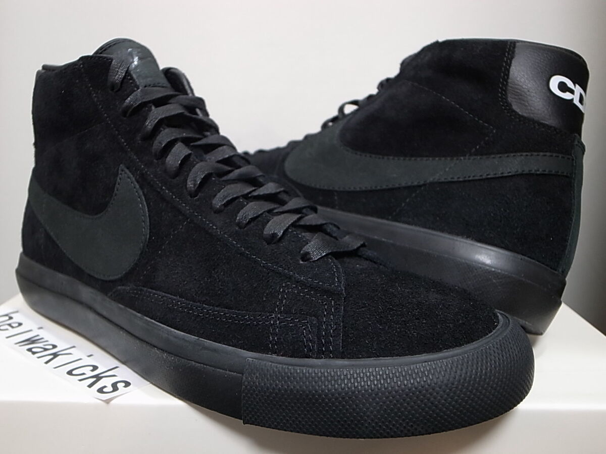 Autonomi squat unse 2014 NIKE BLAZER HIGH SP / CDG COMME DES GARCONS BLACK 704571-001 size 10 |  eBay