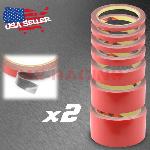 2x 3m Roll Automotive Acrylic Double Sided Tape 1 4 5 16 7 16 1 2 1 1 5 2 Ebay 2x 3m Roll Automotive Acrylic Double Sided Tape 1 4 5 16 7 16 1 2 1 1 5 2 Ebay