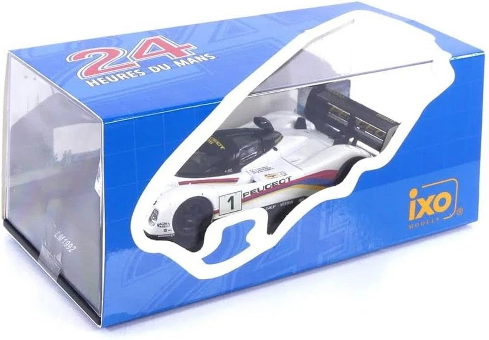 PEUGEOT 905 #1 LE MANS 1992 WARWICK DALMAS BLUNDELL IXO LM1992 1:43 24 HEURES - Photo 4/4
