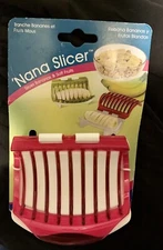 Evriholder ‘nana Slicer Banana & Soft Fruit Slicer Red
