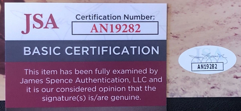 Roy Sievers Washington Senators Autograph Signature 8"x10" Photo JSA Certified - Image 4 of 4