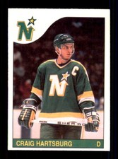1985-86 O-Pee-Chee #242 Craig Hartsburg - Crease Free