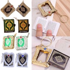 Can Real Book Quran Pendant Key Muslim Mini Ark Islamic Resin Paper Ri Read
