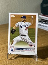 2022 Topps Opening Day Baseball Clayton Kershaw #15 Los Angeles Dodgers Base