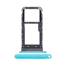 For Motorola Moto E7 Replacement Sim Card Tray Aqua Blue UK Stock