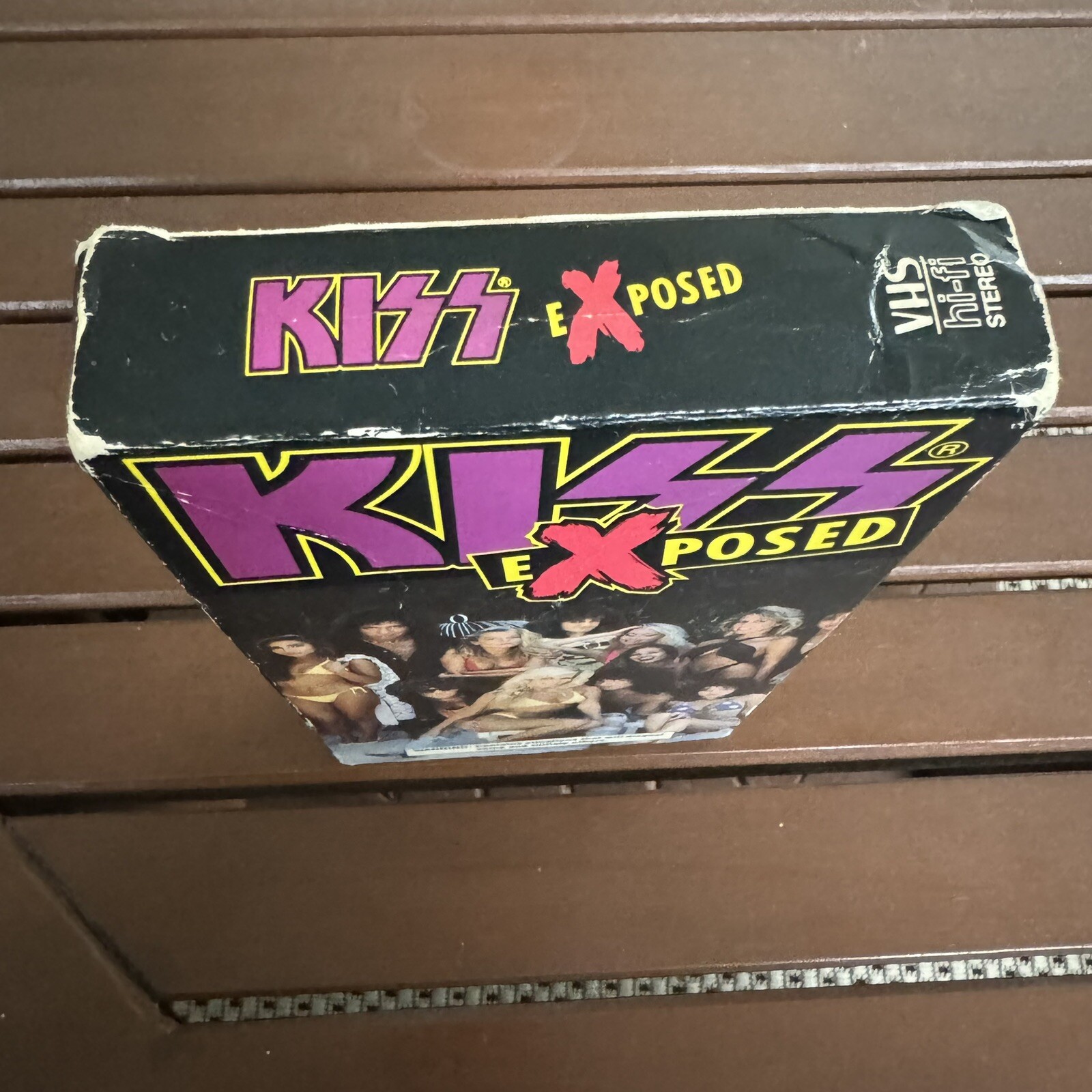 KISS EXPOSED (VHS 1987) Video cassette BTS, Interviews, Live, And ...