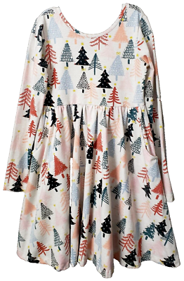 hanna andersson christmas tree dress Hanna Andersson | Celebration Skater Dress